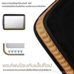 WiWU Alpha Slim Sleeve กระเป๋าใส่แล็ปท็อป ซองใส่โน๊ตบุ๊ค ผ้ากันน้ำ ซิป YKK - Image 8