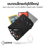 WiWU Alpha Double Layer Sleeve กระเป๋าแล็ปท็อป ซองใส่โน๊ตบุ๊ค คุณภาพดี  ผ้ากันน้ำ ซิปกันน้ำ - Image 3