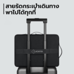 WiWU Alpha Double Layer Sleeve กระเป๋าแล็ปท็อป ซองใส่โน๊ตบุ๊ค คุณภาพดี  ผ้ากันน้ำ ซิปกันน้ำ - Image 6