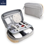 WIWU Cozy Storage Bag กระเป๋าเก็บของ สำหรับเดินทาง USB Charger Organizer ดิจิตอล Gadget กระเป๋าถือ - Image 4