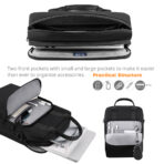 กระเป๋า แท็ปเล็ต for Tablet 12.9 for Laptop pro 13 พร้อมสายสะพาย ผ้ากันน้ำ รุ่น WiWU Alpha Vertical Double Layer Bag - Image 12