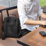 กระเป๋า แท็ปเล็ต for Tablet 12.9 for Laptop pro 13 พร้อมสายสะพาย ผ้ากันน้ำ รุ่น WiWU Alpha Vertical Double Layer Bag - Image 5