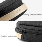 WIWU Cozy Storage Bag กระเป๋าเก็บของ สำหรับเดินทาง USB Charger Organizer ดิจิตอล Gadget กระเป๋าถือ - Image 6