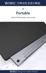 WIWU laptop stand S900 ขาตั้ง แล็ปท็อป แท็บเล็ต ปรับระดับได้ สำหรับ โน๊ตบุ๊ค10-17 นิ้ว ทำจากอลูมิเนียมอัลลอยด์ - Image 8