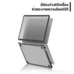 WiWU Haya Shield Case เคส เคสป้องกันรอย สำหรับ แล็ปท็อป Dual Color for Air Pro 13 14.2 16.2 Hard Case Shell - Image 2