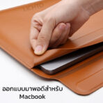WiWU Skin Pro2 ซองหนังใส่ สำหรับ Laptop Pro 13 Air 13.3 Pro 14 15 16 ซองหนังโน็ตบุ๊ค ซองหนัง PU กระเป๋าแล็ปท็อป - Image 2