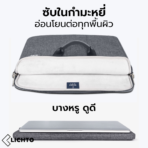WiWU Gent Messenger กระเป๋าแล็ปท็อป โน๊ตบุ๊ค พร้อมสายสะพาย - Image 4