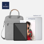 WiWU Pioneer Tablet bag กระเป๋าแท็ปเล็ต Tablet 11 12.9 โน๊ตบุ๊ค 13 พร้อมสายสะพาย ผ้ากันน้ำ Lichto - Image 3