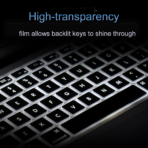 WiWU TPU keyboard protection For MacBook ซิลิโคนรอง คีย์บอร์ด กันฝุ่น แผ่นซิลิโคน