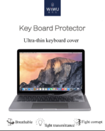 WiWU TPU keyboard protection For MacBook ซิลิโคนรอง คีย์บอร์ด กันฝุ่น แผ่นซิลิโคน - Image 4