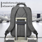 WiWU กระเป๋าเป้สะพายหลัง กันน้ำ รุ่น Minimalist Backpack สำหรับ Notebook/Laptop
