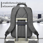 WiWU กระเป๋าเป้สะพายหลัง กันน้ำ รุ่น Minimalist Backpack สำหรับ Notebook/Laptop