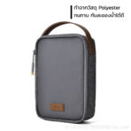 WiWU Minimalist Travel Pouch กระเป๋าเก็บของ สายชาร์ท เมาส์ USB Charger Organizer ดิจิตอล Gadget Storage Bag - Image 9