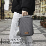 WiWU Minimalist Travel Pouch กระเป๋าเก็บของ สายชาร์ท เมาส์ USB Charger Organizer ดิจิตอล Gadget Storage Bag - Image 6
