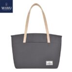 WiWU Ora Tote กระเป๋าใส่โน๊ตบุ๊ค สไตล์กระเป๋าถือ กระเป๋าสะพายข้างผู้หญิง มีสายสะพาย - Image 7