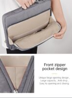WiWU Ora Laptop Sleeve กระเป๋าใส่แล็ปท็อป ซองใส่โน๊ตบุ๊ค ซองใส่ macbook Surface คุณภาพดี ผ้ากันน้ำ - Image 8