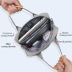 WiWU Pioneer Tablet bag กระเป๋าแท็ปเล็ต Tablet 11 12.9 โน๊ตบุ๊ค 13 พร้อมสายสะพาย ผ้ากันน้ำ Lichto - Image 8